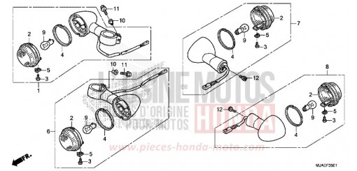WINKER (VT750C2S/S) VT750SE de 2014